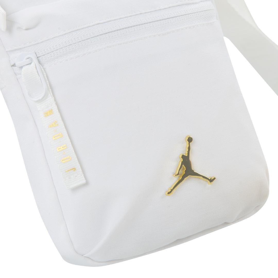 Jordan Airborne Festival White & Gold Cross Body Bag