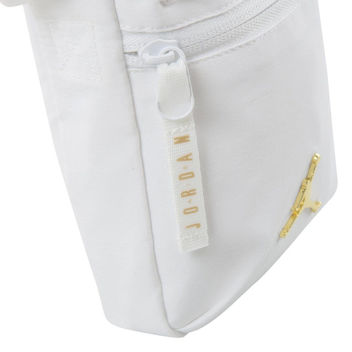 Jordan Airborne Festival White & Gold Cross Body Bag