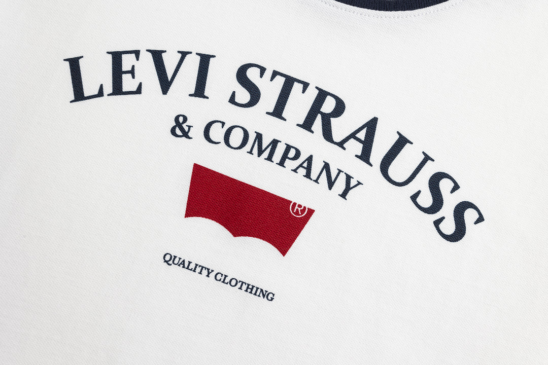 Levi's Boys Cotton Cool Feeling Spandex White T-Shirt (Toddler)