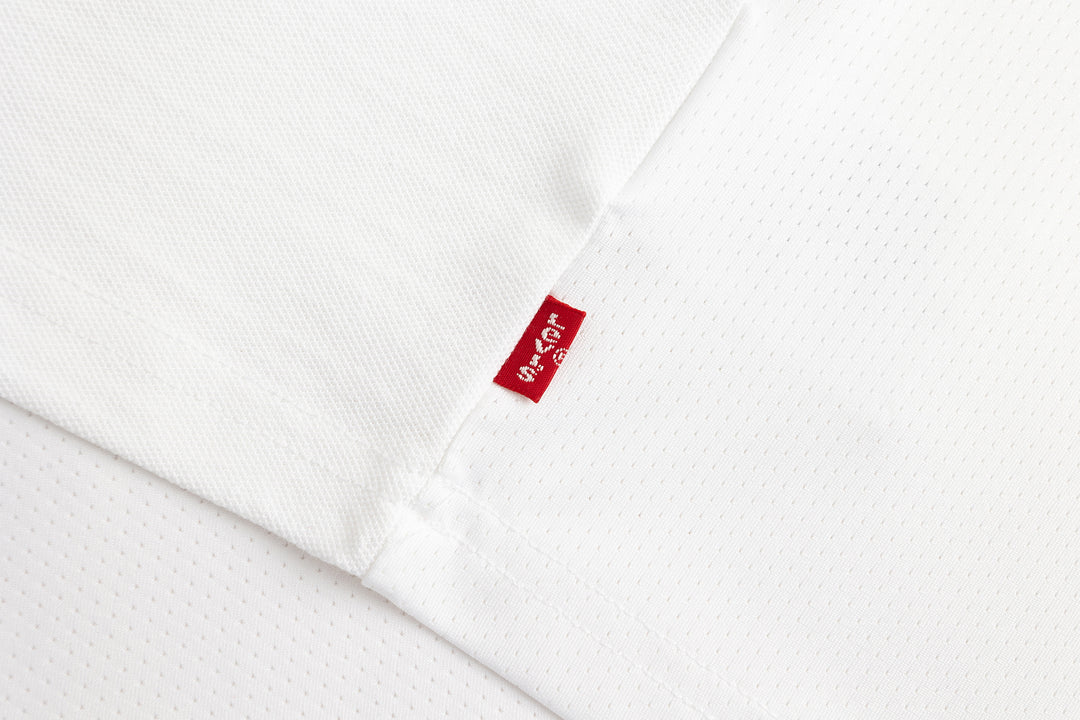 Levi's Boys Cotton Cool Feeling Spandex White T-Shirt (Toddler)