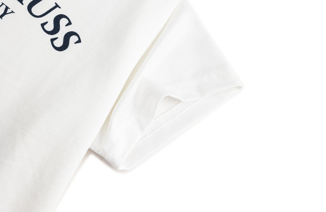 Levi's Boys Cotton Spandex Cool Feeling Pique White T-Shirt (Little Kids)