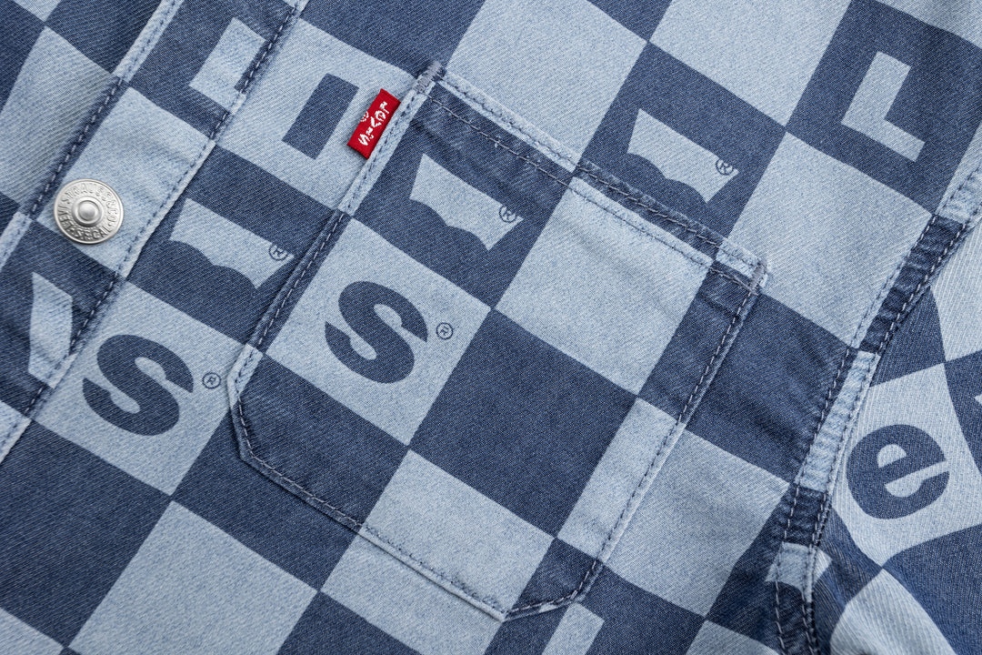Levi's Boys Woven Denim Top (Little Kids)