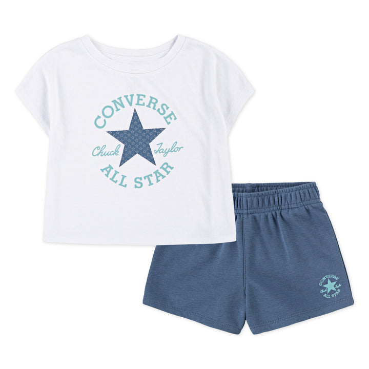 Converse Boxy Tee & Short Set (Toddler)