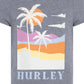 Hurley Girls Palm-Scape T-Shirt (Big Kids)