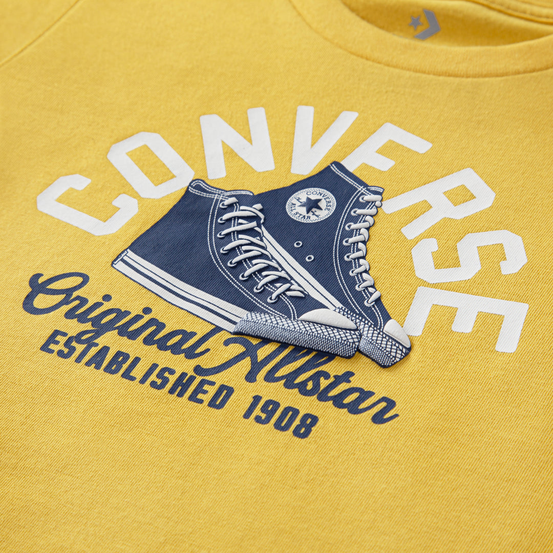 Converse Boys 2-Piece Retro Remix T-Shirt & French Terry Shorts Set (Toddler)