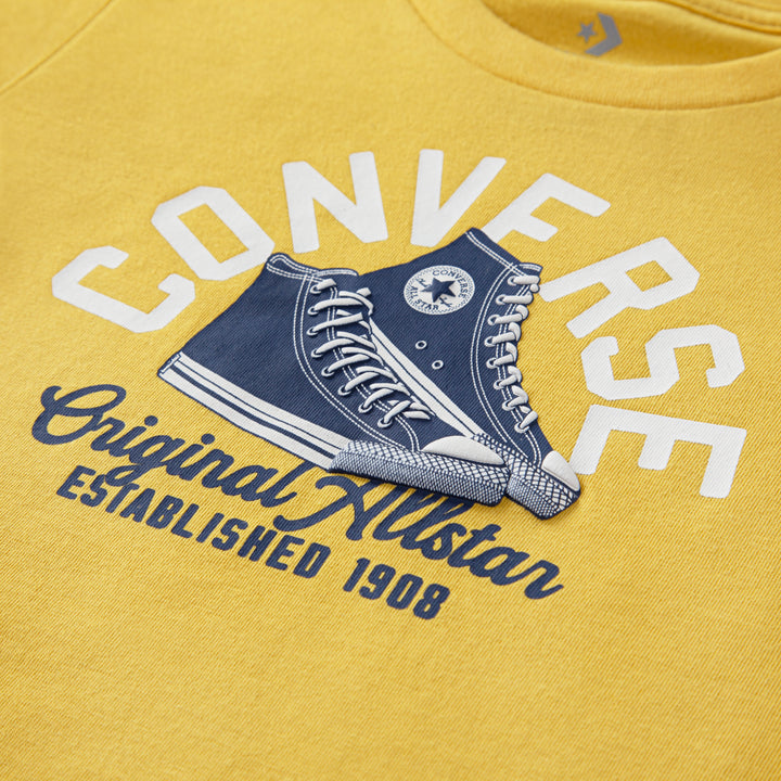 Converse Boys 2-Piece Retro Remix T-Shirt & French Terry Shorts Set (Toddler)