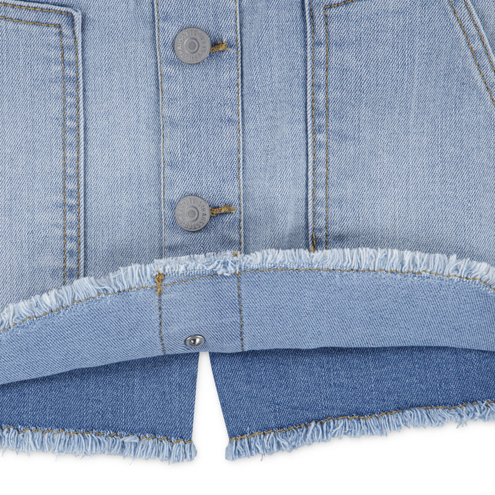 Levi's Girls 2-Piece T-Shirt & Denim Skort Set (Toddler)