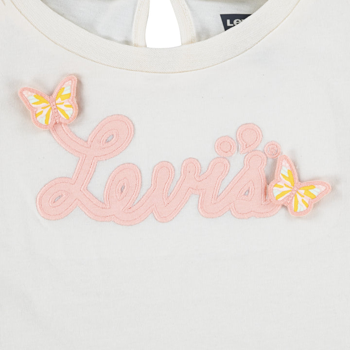 Levi's Girls 2-Piece T-Shirt & Denim Skort Set (Toddler)