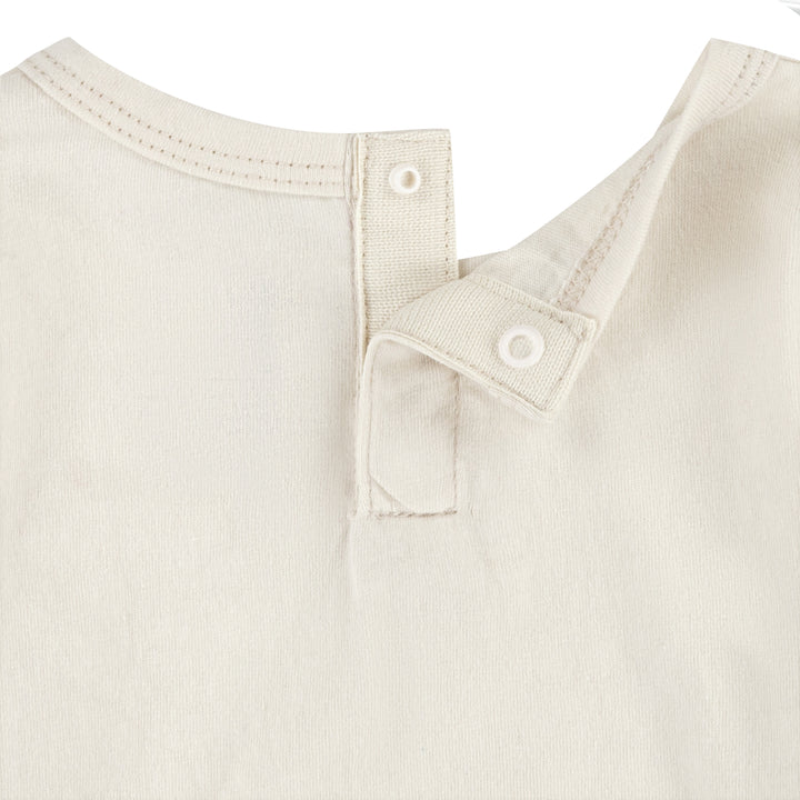 Levi's Girls 2-Piece Scrunchie Long Sleeve T-Shirt & Overall Skirts Set (Infant)