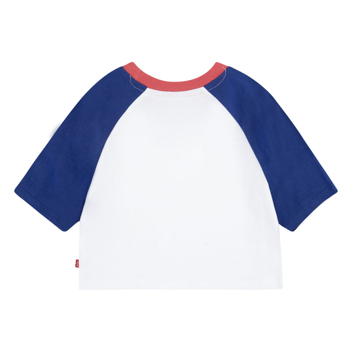 Levi's Girls Throwback Baseball Tee Twilight Blue (Toddler)