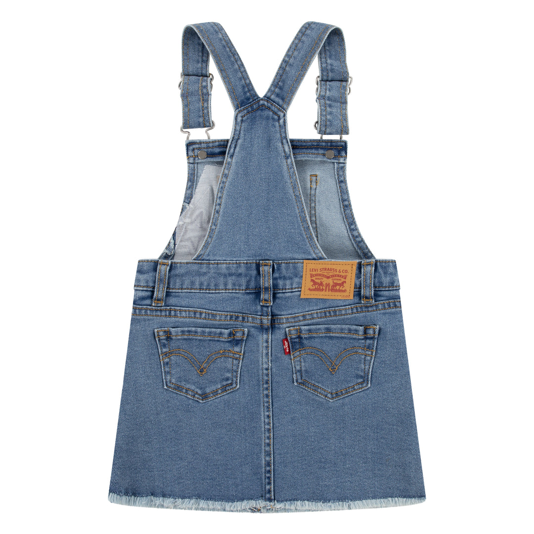 Levi's Girl Skirtall with Fray Edge Denim (Toddler)
