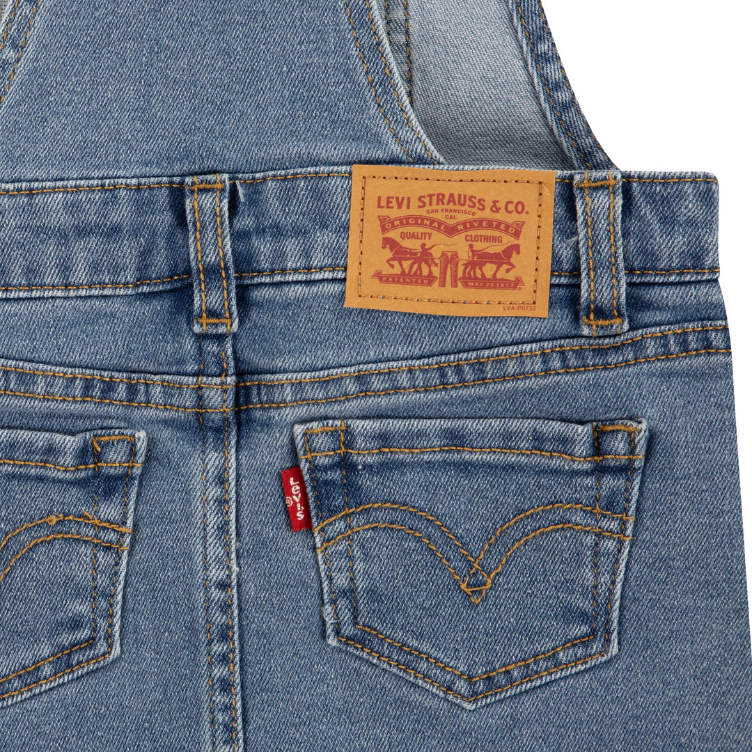 Levi's Girl Skirtall with Fray Edge Denim (Toddler)