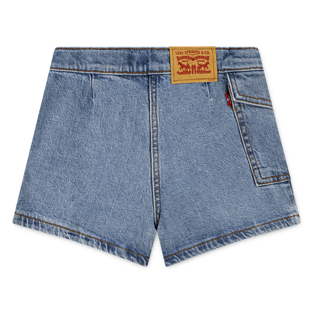 Levi's Girls Flower Child Denim Cargo Skort (Little Kids)