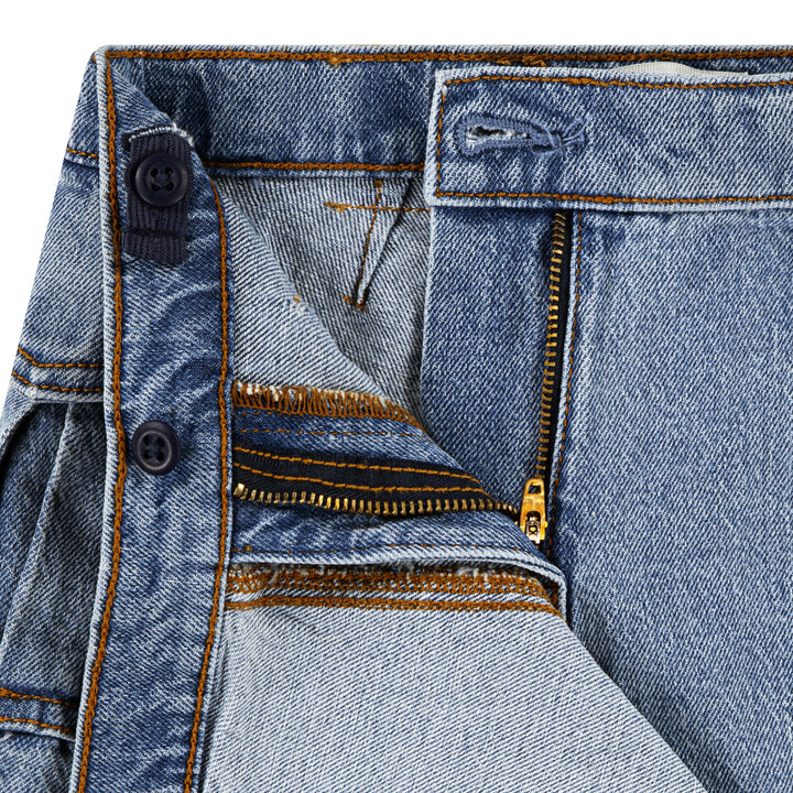 Levi's Girls Flower Child Denim Cargo Skort (Little Kids)
