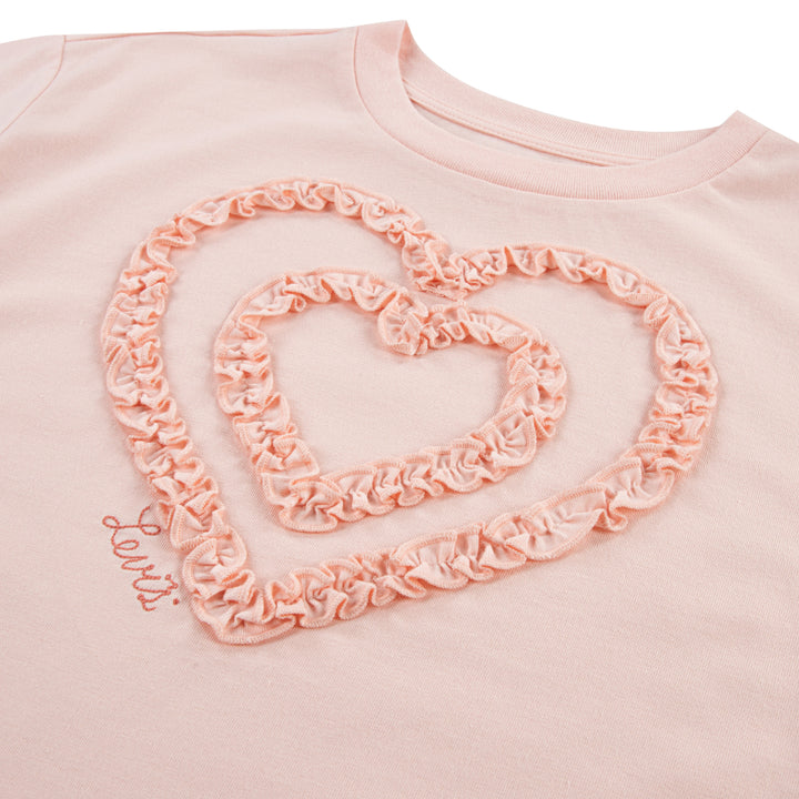 Levi's Girls Meet and Greet Heart T-Shirt (Big Kids)