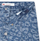 Levi's Girls Jacquard Button Front Skirt (Big Kids)
