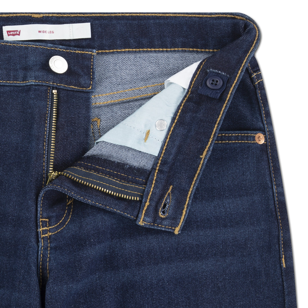 Levi's Girls Wide Leg Jeans (Big Kids)