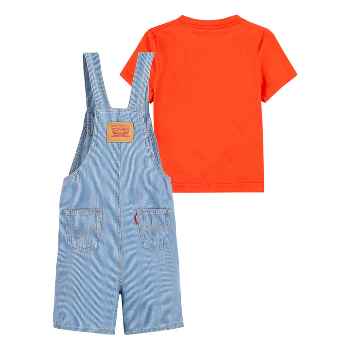 Levi's Boys Mini Batwing Tee & Denim Set Fiesta (Toddler)