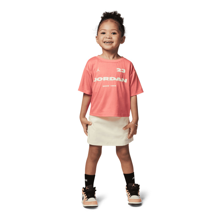 Jordan Girls 2-Piece Crafted Utility T-Shirt & Skort Set (Toddler)