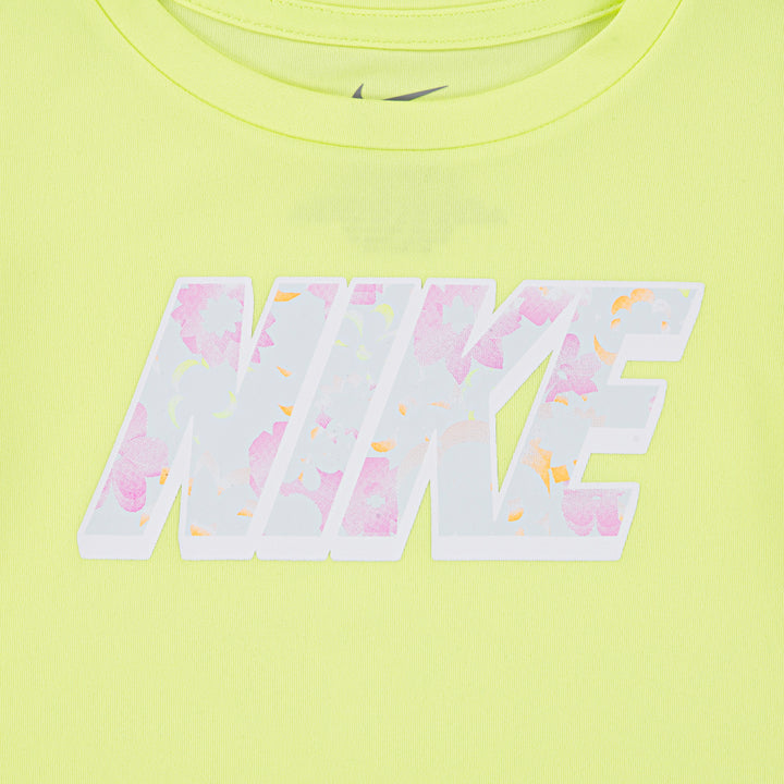 Nike Girls 2-Piece Flow-Ral AOP Sprinter T-Shirt & Shorts Set (Toddler)