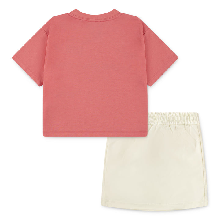 Jordan Girls 2-Piece Crafted Utility T-Shirt & Skort Set (Little Kids)