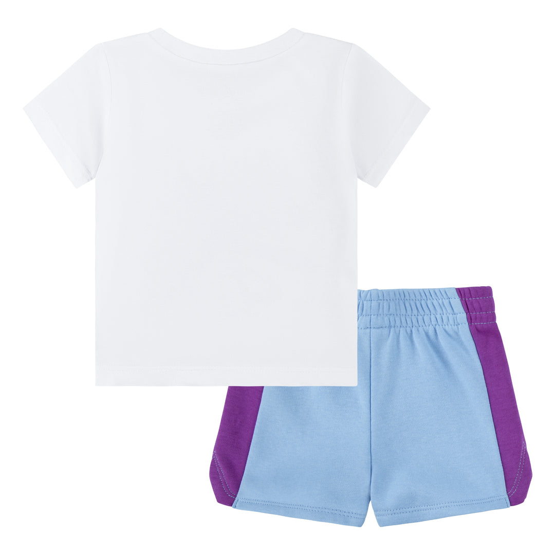 Jordan Girls 2-Piece Jordan Air Stacked T-Shirt and Shorts Set (Infant)