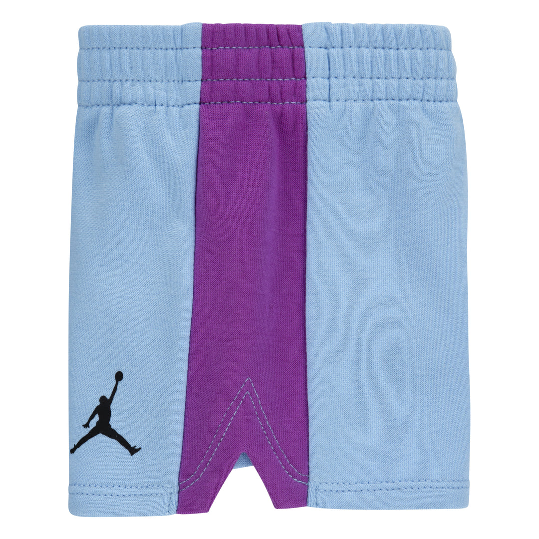 Jordan Girls 2-Piece Jordan Air Stacked T-Shirt and Shorts Set (Infant)