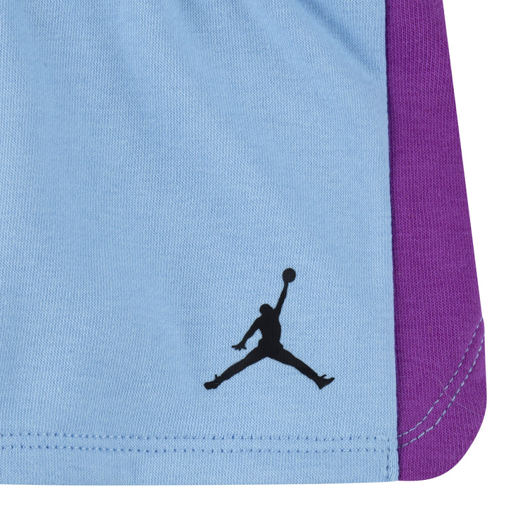 Jordan Girls 2-Piece Jordan Air Stacked T-Shirt and Shorts Set (Infant)