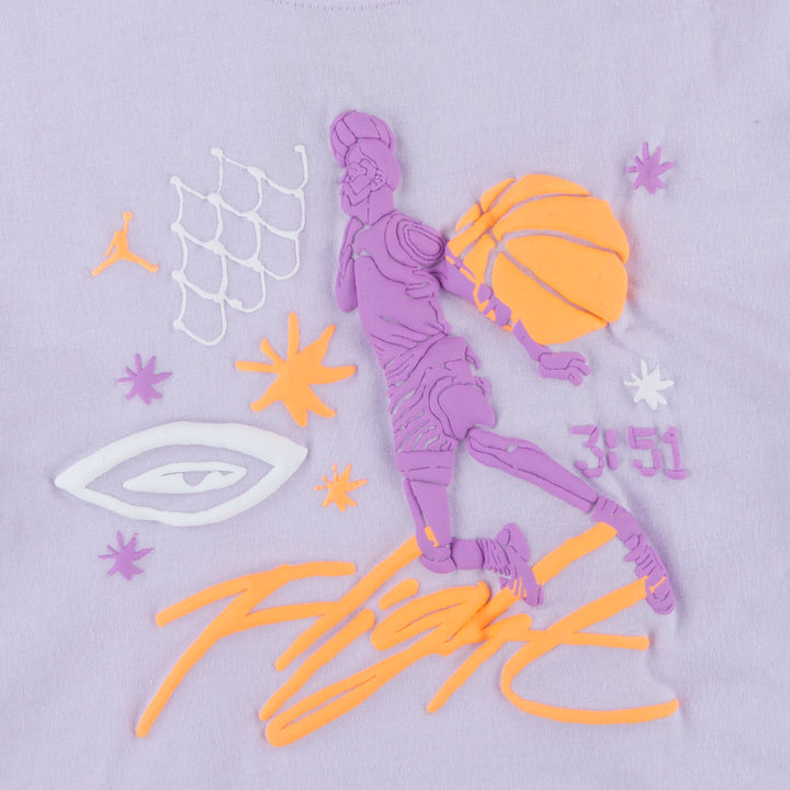 Jordan Girls 2-Piece Mini Me Flight T-Shirt & Bike Shorts Set (Toddler)