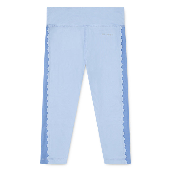 Nike Girls Swoosh Motion Dri-Fit Blue Leggings (Toddler)