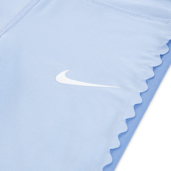 Nike Girls Swoosh Motion Dri-Fit Blue Leggings (Toddler)