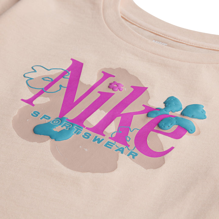 Nike Girls 2-Piece Wild Flower Dri-Fit T-Shirt & Scooter Skirt Set (Toddler)