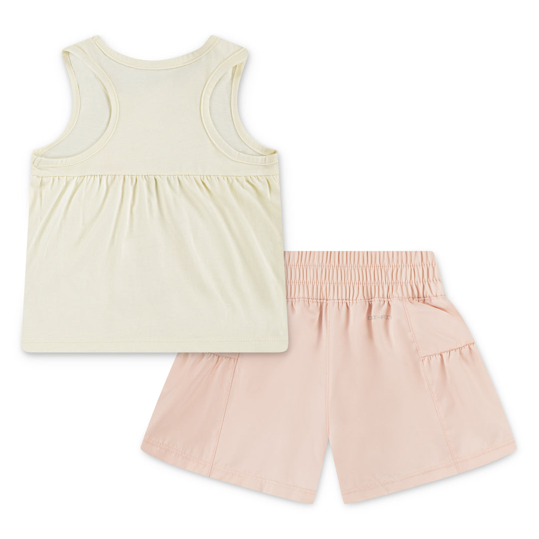 Nike Sunny Swoosh Tank Short Washed Coral (Toddler)