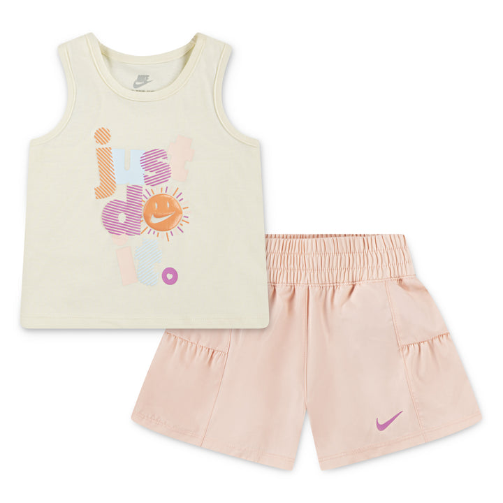 Nike Sunny Swoosh Tank Short Washed Coral (Toddler)