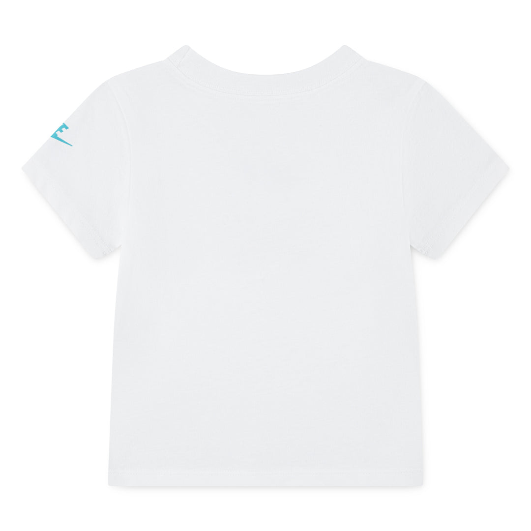 Nike Girls Wild Flower Futura White T-Shirt (Toddler)