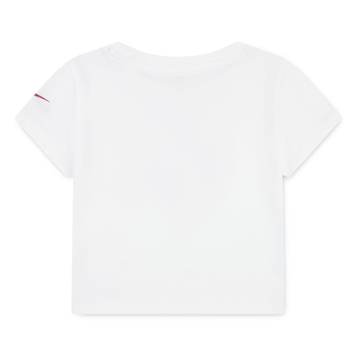 Nike Girls Swoosh On Pointe Graphic T-Shirt White (Toddler)