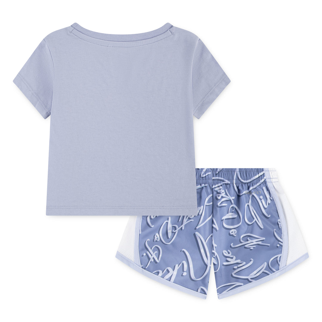 Nike Girls 2-Piece Essentials AOP Tempo Set (Toddler)