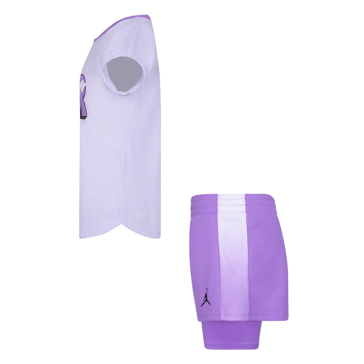 Jordan Girls 2-Piece Air-ress T-Shirt & Skort Set (Little Kids)