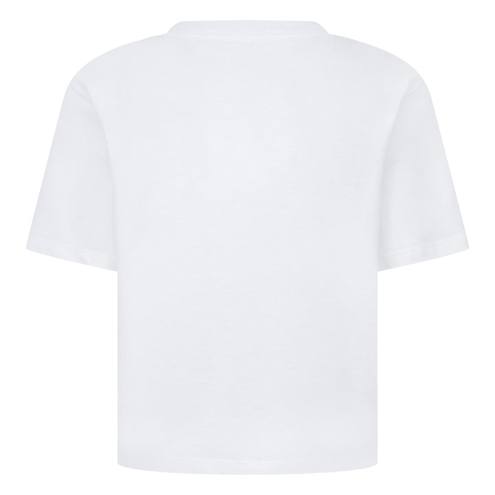 Jordan Girls 1st Baby Blue T-Shirt White (little Kids)