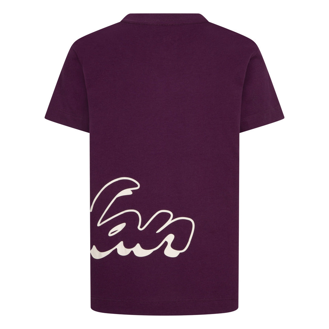 Jordan Girls Enchantment Script T-Shirt Bordeaux (Little Kids)