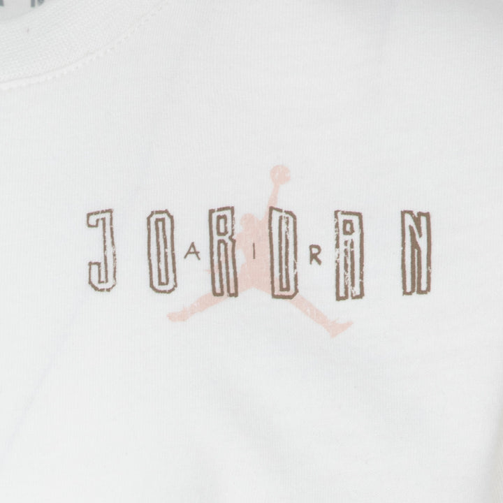 Jordan Girls 23 Spot Up Shooter White T-Shirt (Little Kids)
