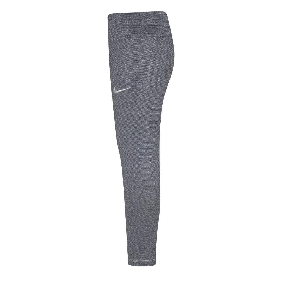 Nike Girls Shine Black Leggings (Little Kids)