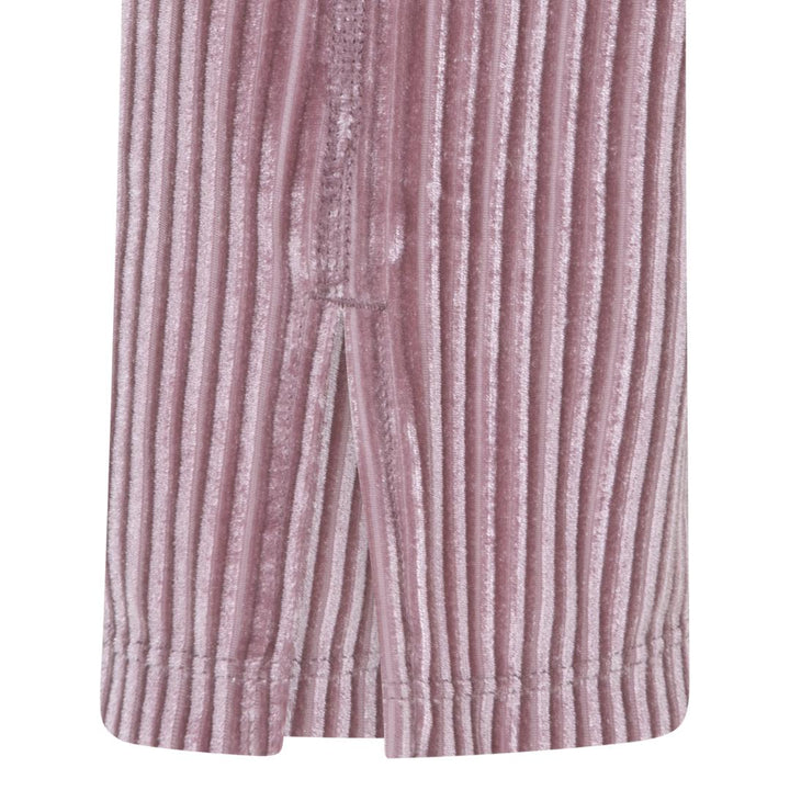 Nike Girls Flare Tights Cozy Rib Plum Pants (Little Kids)
