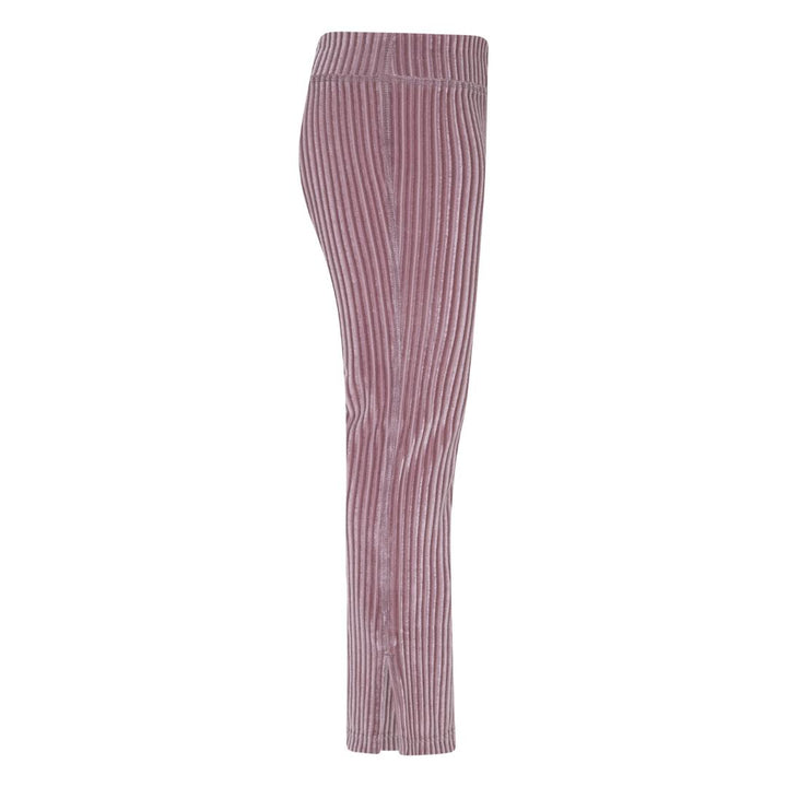 Nike Girls Flare Tights Cozy Rib Plum Pants (Little Kids)