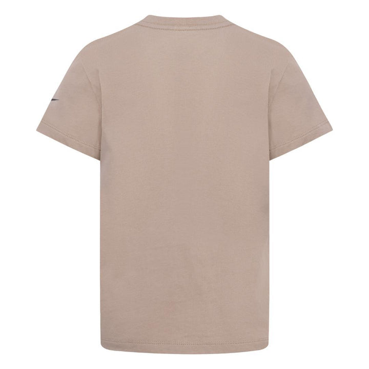 Nike Girls Swoosh Spirit Brown T-Shirt (Little Kids)