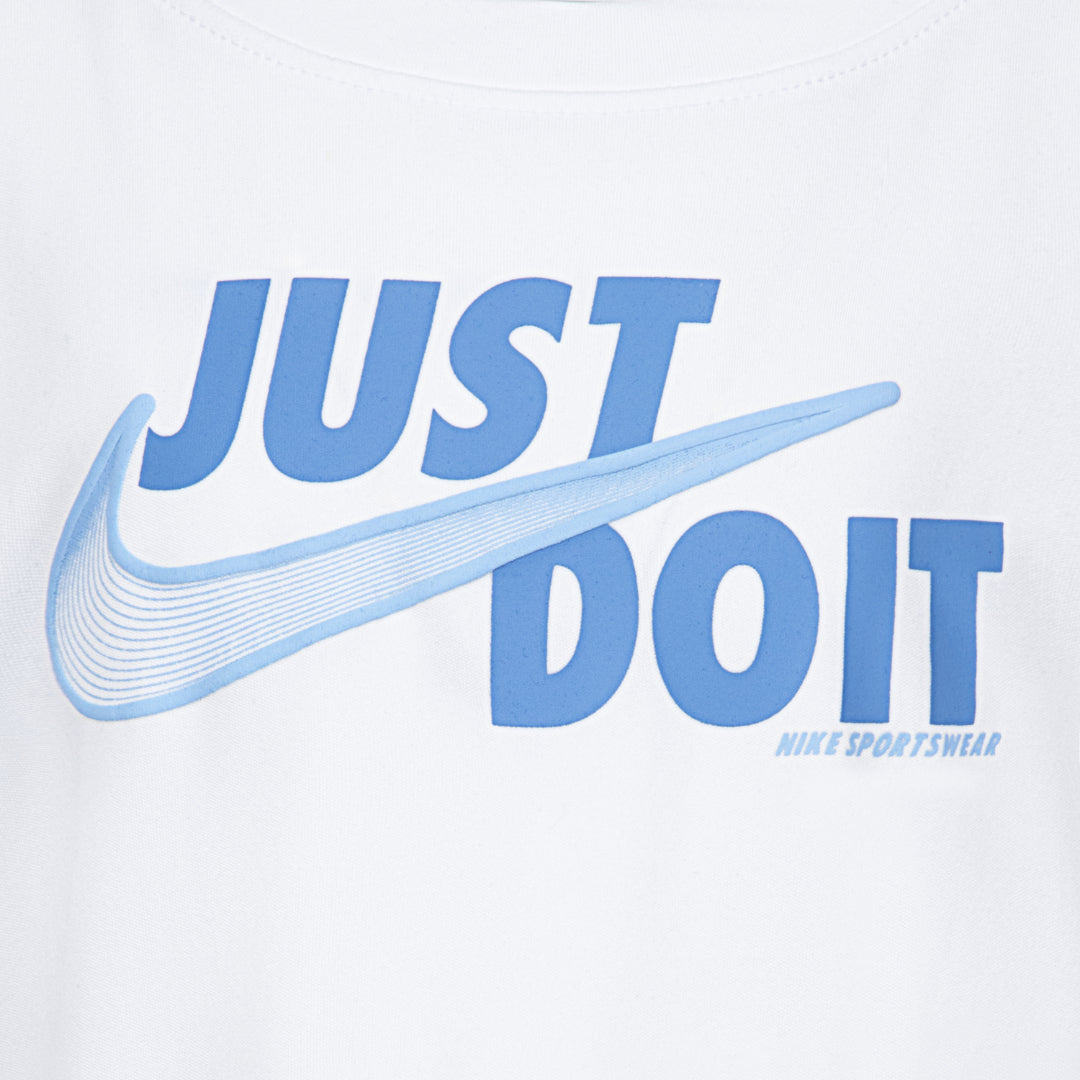 Nike Girls 2-Piece Swoosh Motion Wavy T-Shirt & Shorts Set (Little Kids)