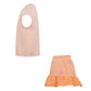 Nike Girls 2-Piece Sunny Swoosh T-Shirt & Skirts Set (Little Kids)