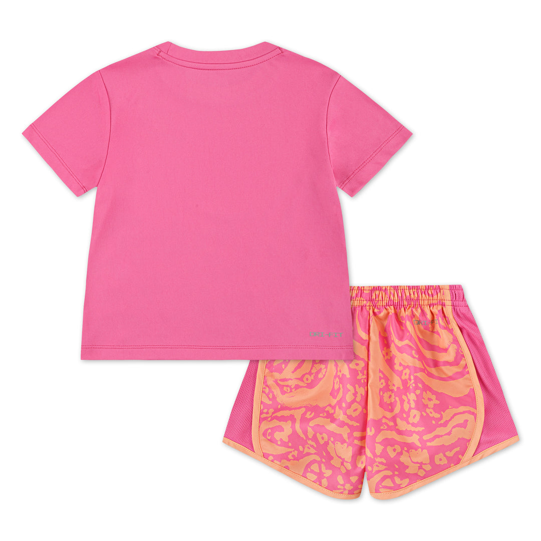 Nike Girls 2-Piece Wild Flower Tempo T-Shirt & Shorts Set (Little Kids)