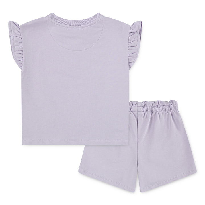 Nike Girls 2-Piece Baby French Terry T-Shirt & Shorts Set (Little Kids)