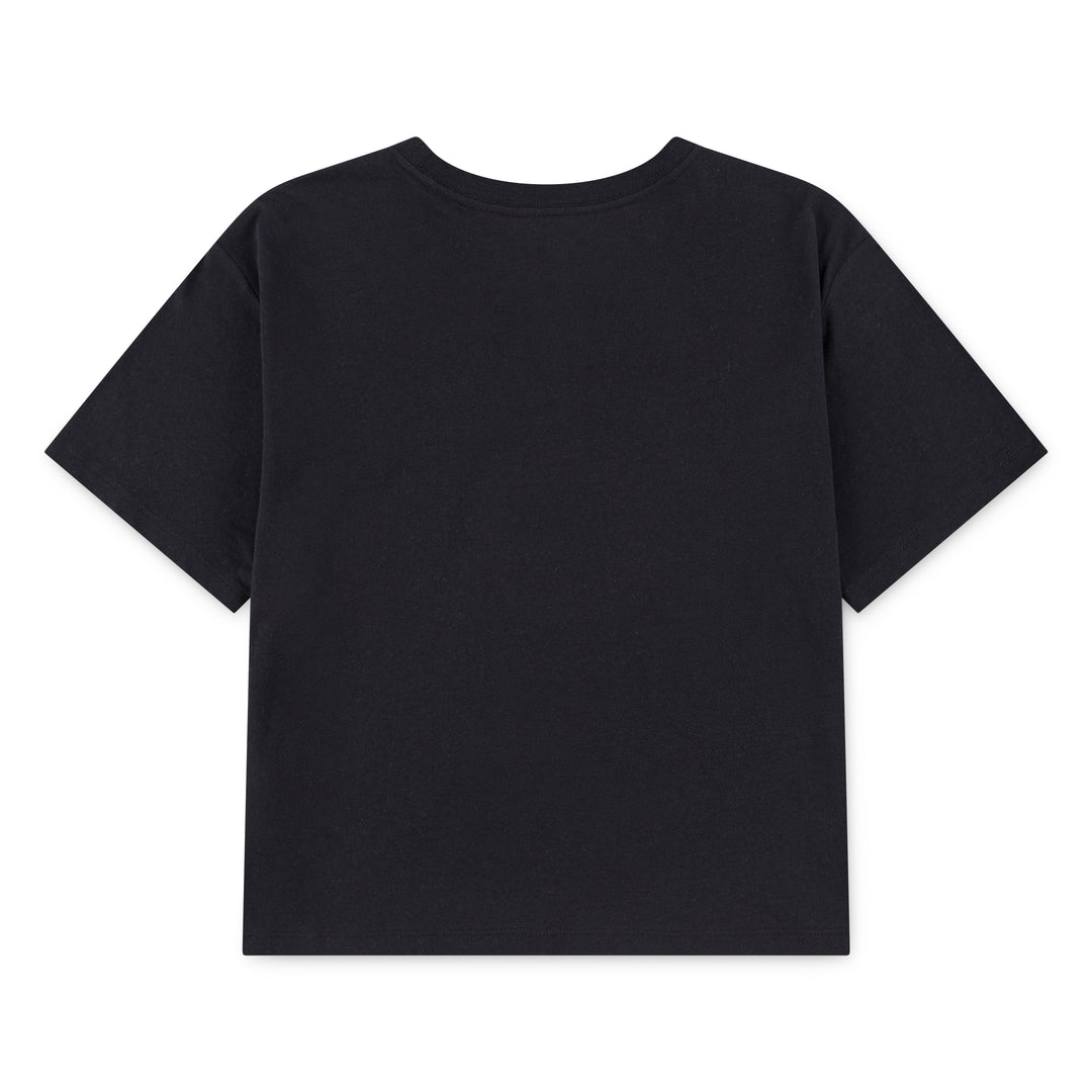 Jordan Girls Brooklyn Essentials T-Shirt Black (Big Kids)